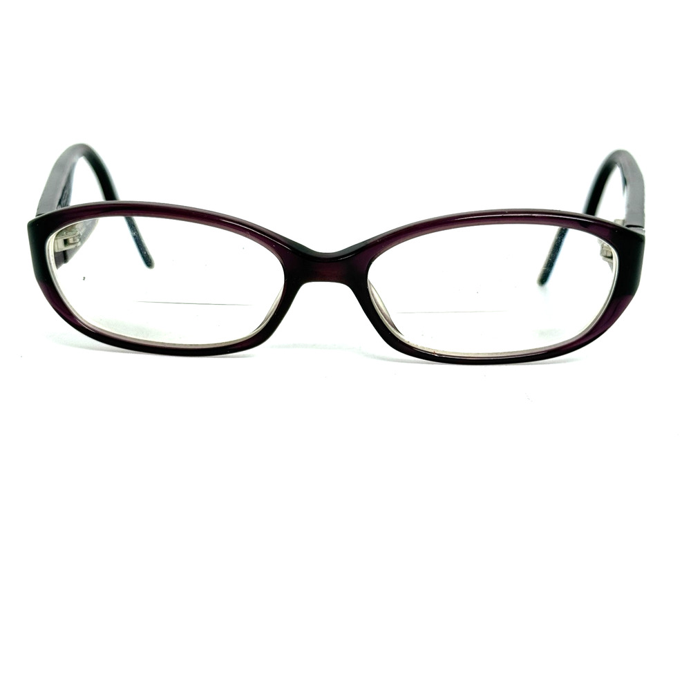 COACH Eyeglasses BAILA (2034) Purple FRAMES ONLY 50-15-135 Oval Full Rim H19225‎